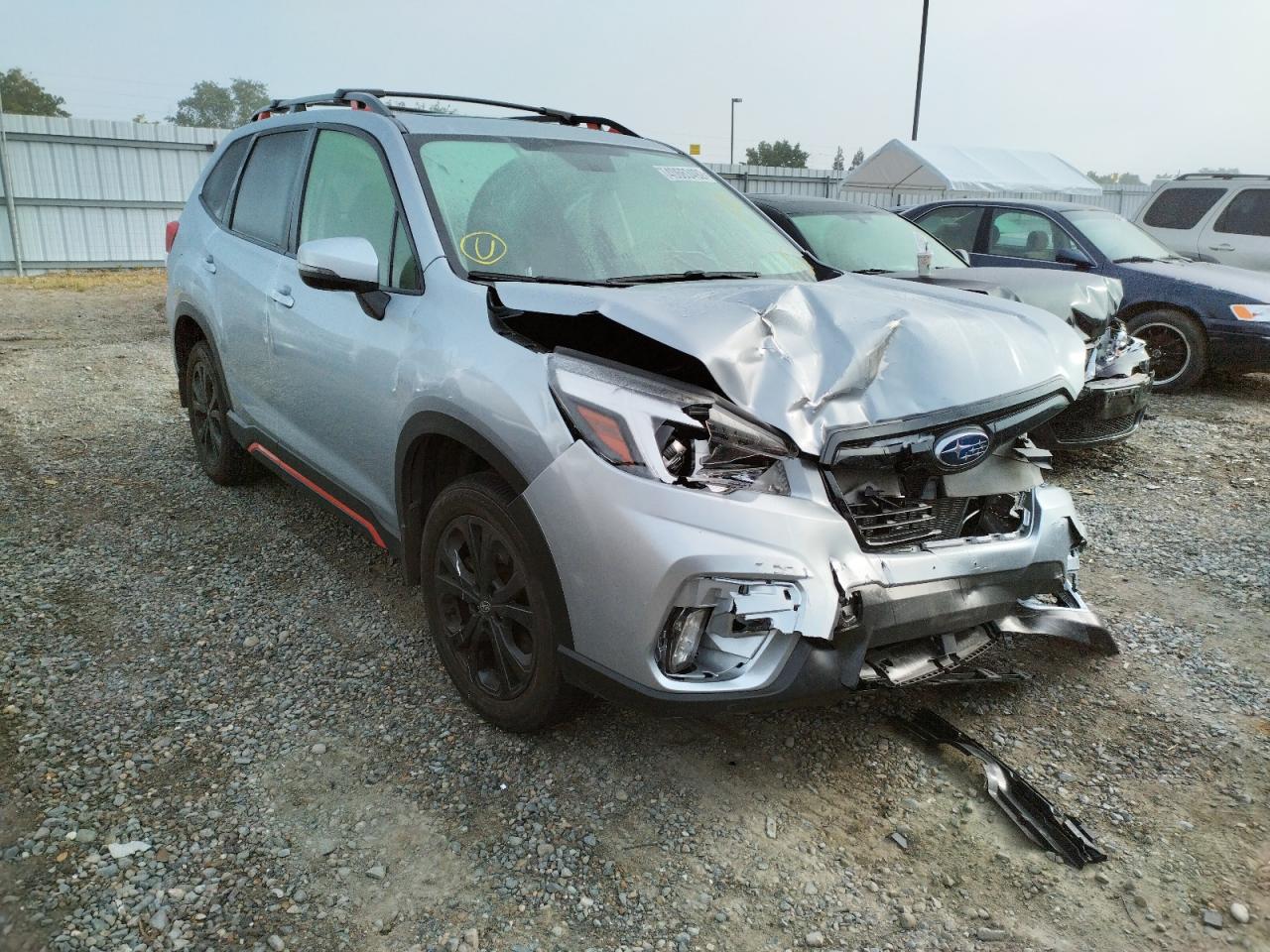 SUBARU FORESTER S 2019 with VIN JF2SKAPC0KH553522 - Photo from auction