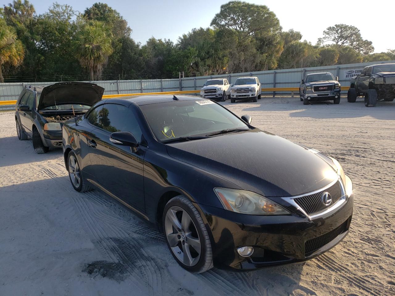 LEXUS IS 350 2010 with VIN JTHFE2C23A2502641 - Photo from auction