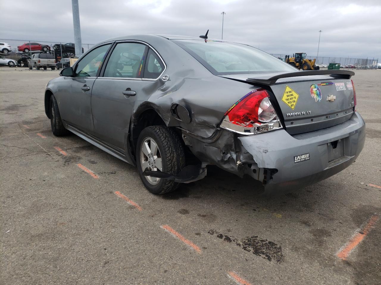 Photo 3 from auction – 2009 CHEVROLET IMPALA 1LT with VIN 2G1WT57K391226677