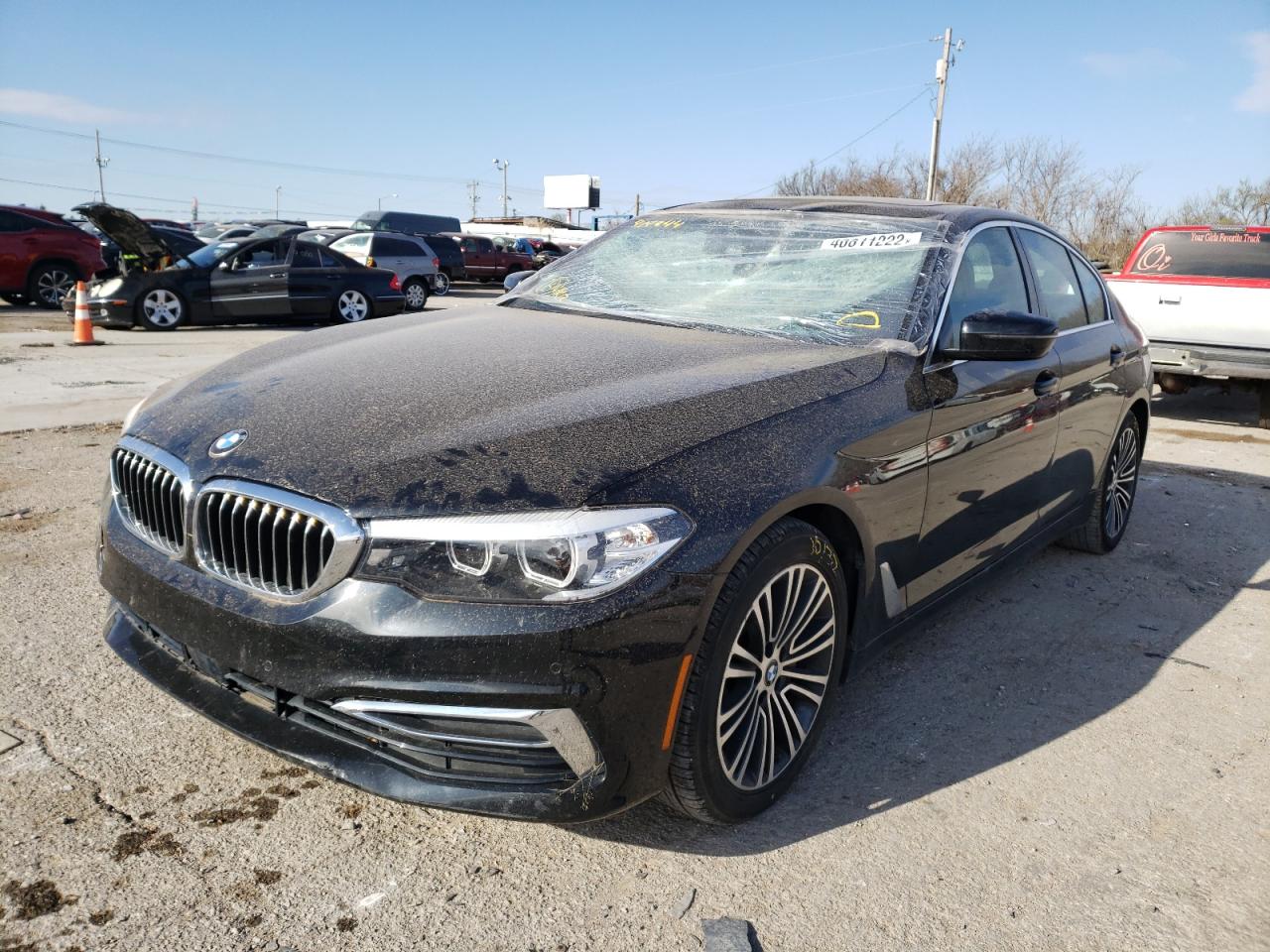 Photo 2 from auction – 2019 BMW 540 I with VIN WBAJE5C56KG919244