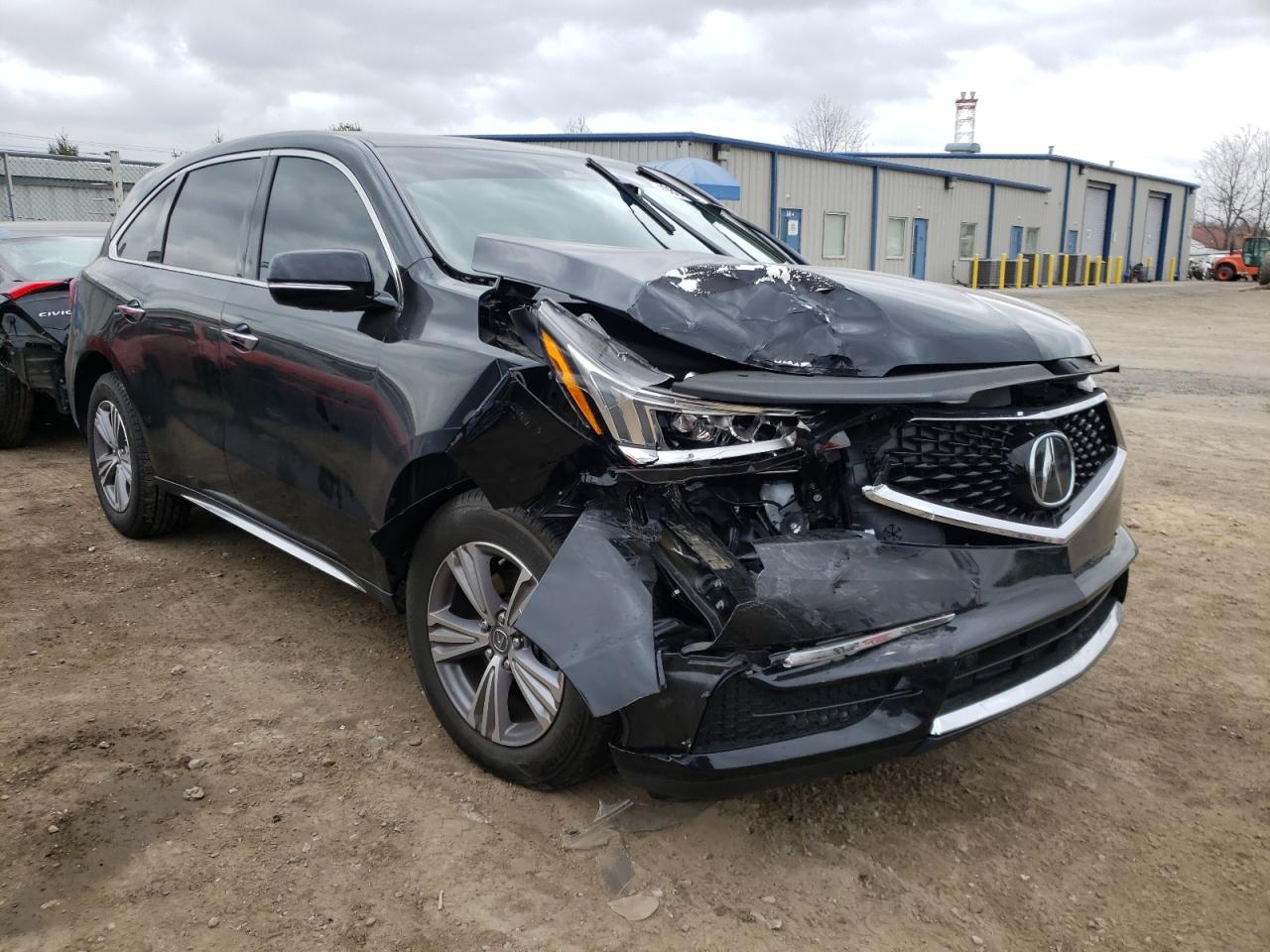 ACURA MDX 2020 with VIN 5J8YD3H31LL001671 - Photo from auction