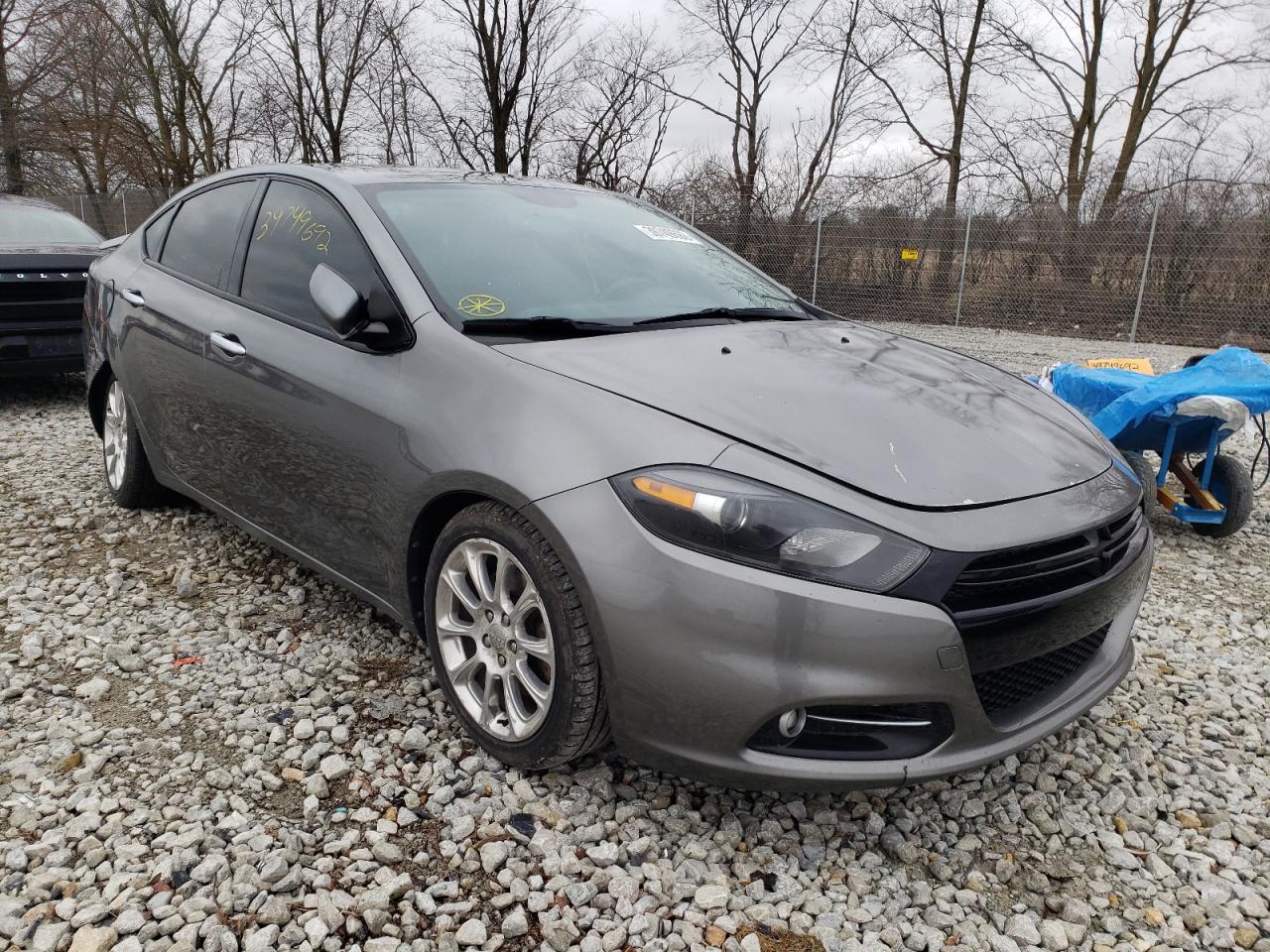 DODGE DART LIMIT 2013 with VIN 1C3CDFBA3DD311869 - Photo from auction