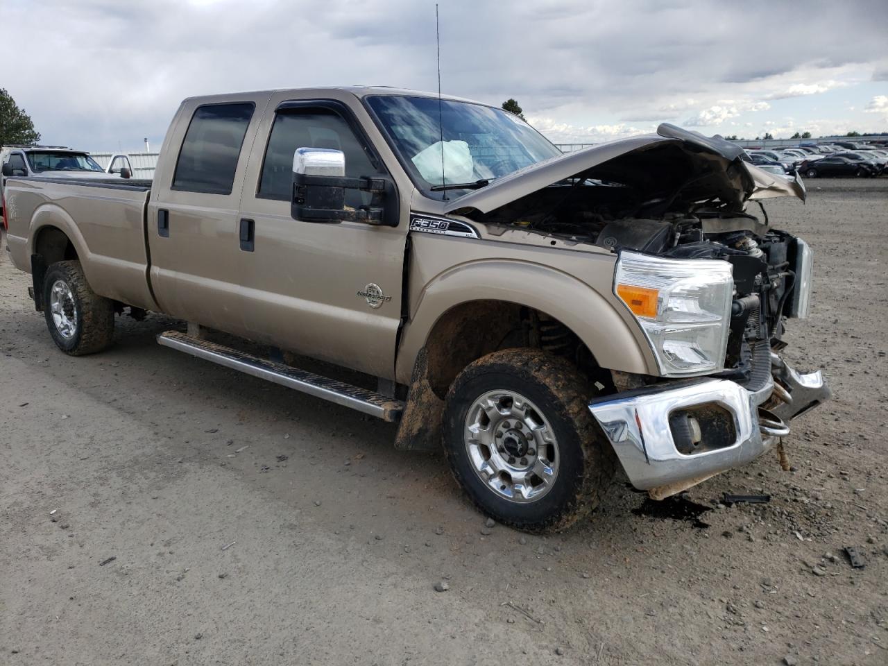 FORD F350 SUPER 2011 with VIN 1FT8W3BT4BEB75206 - Photo from auction