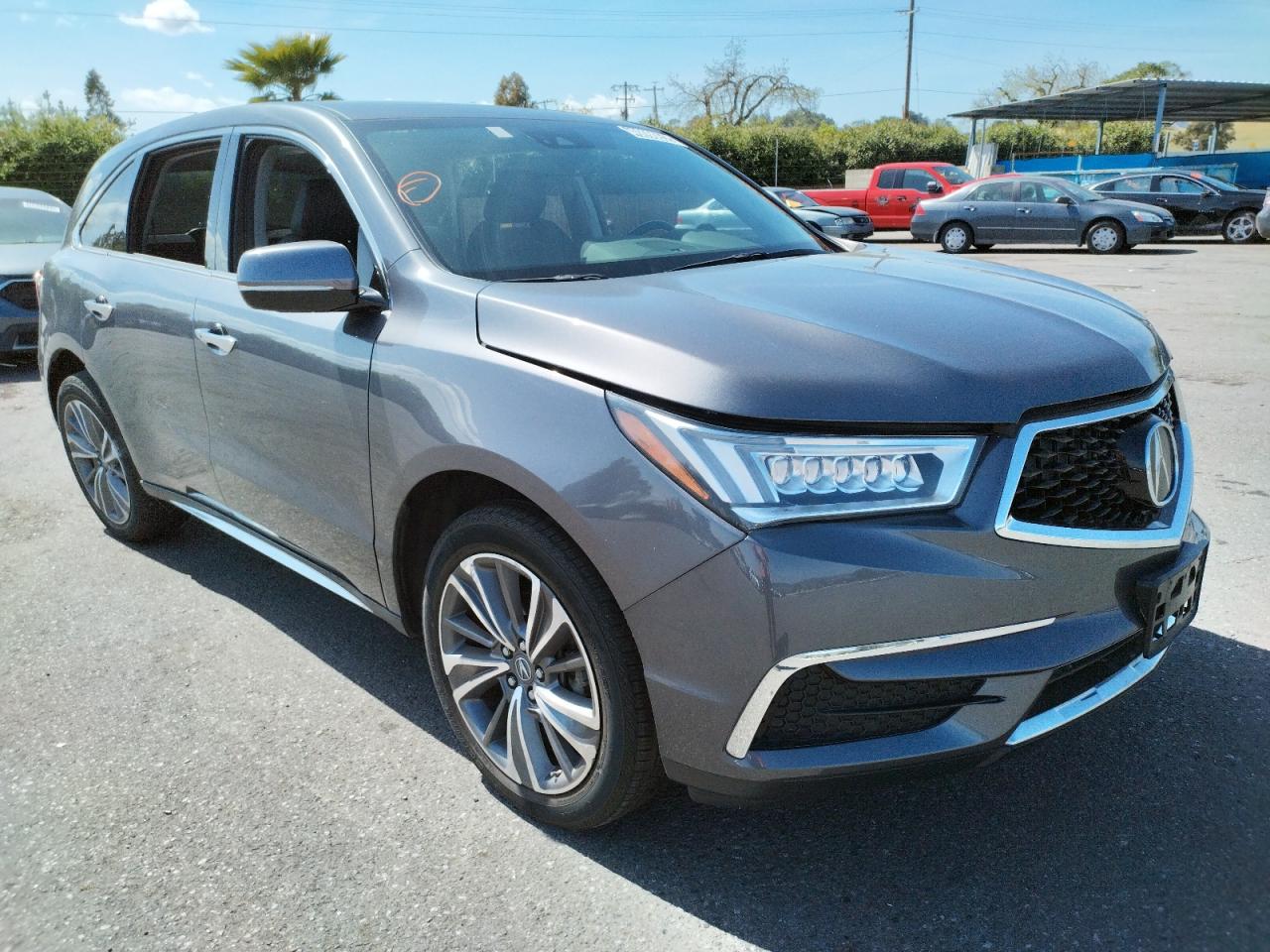 ACURA MDX TECHNO 2017 with VIN 5FRYD4H55HB002918 - Photo from auction