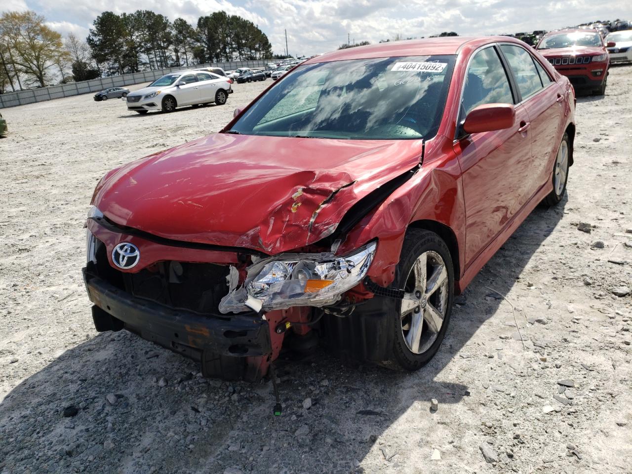 Photo 2 from auction – 2010 TOYOTA CAMRY BASE with VIN 4T1BF3EK1AU086427