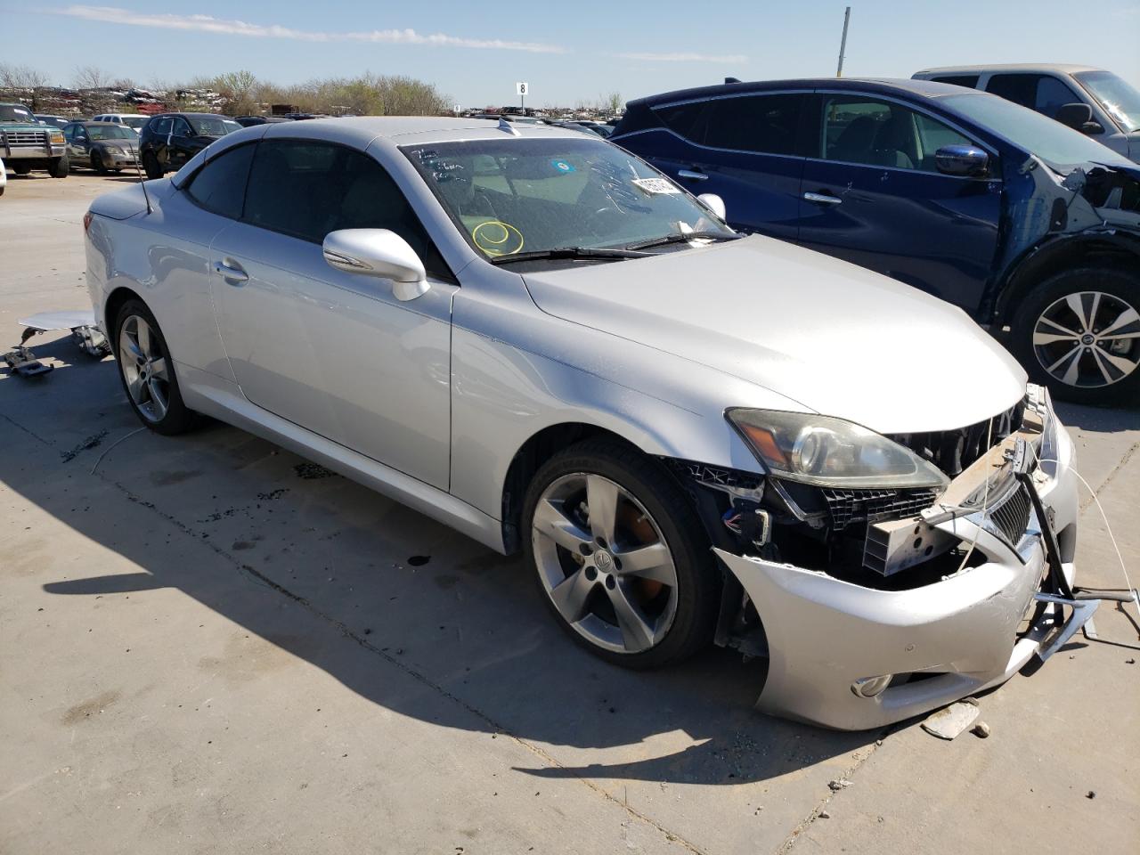 LEXUS IS 250 2011 with VIN JTHFF2C27B2521188 - Photo from auction
