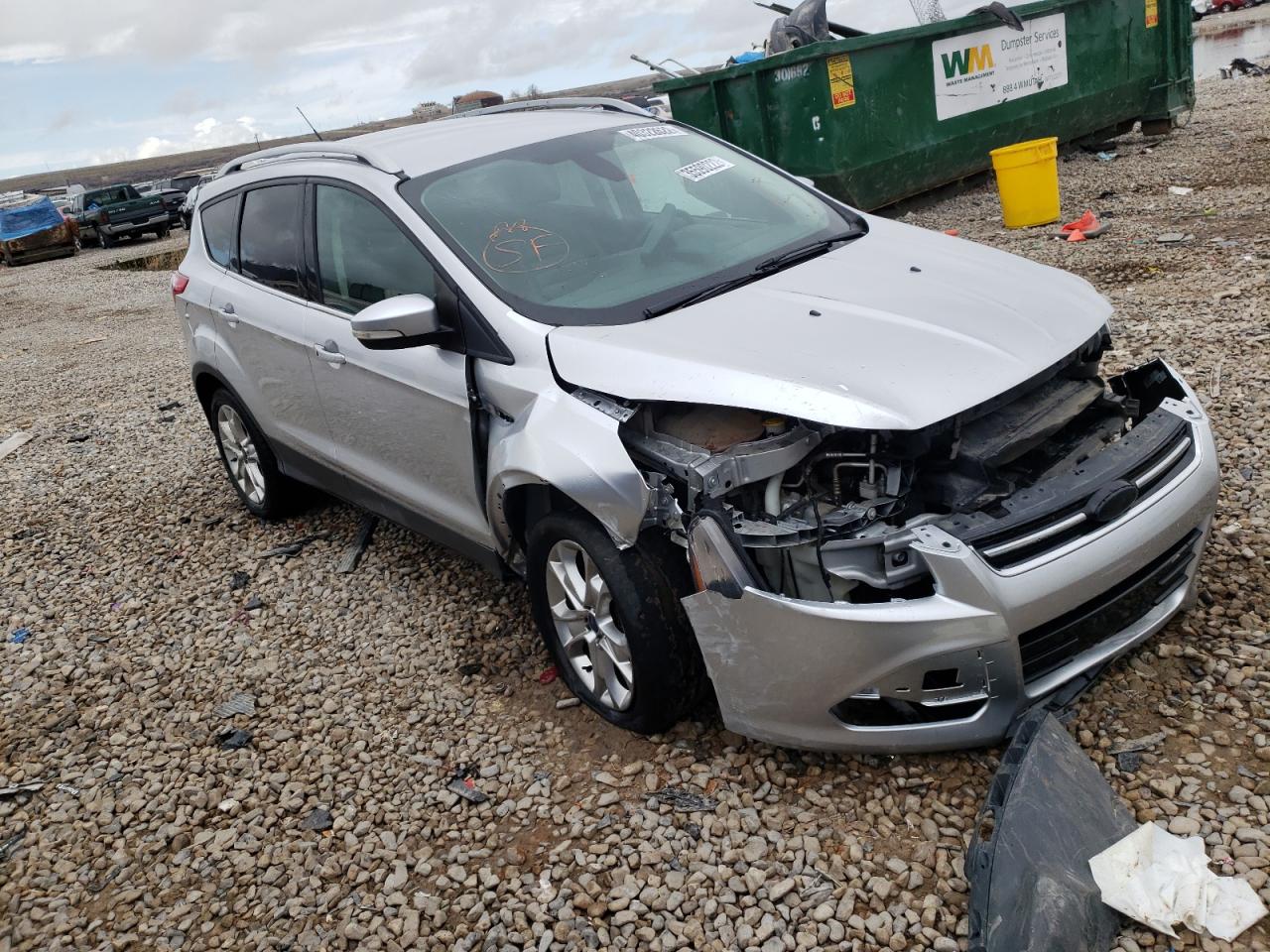 FORD ESCAPE TIT 2015 with VIN 1FMCU9J98FUA32906 - Photo from auction