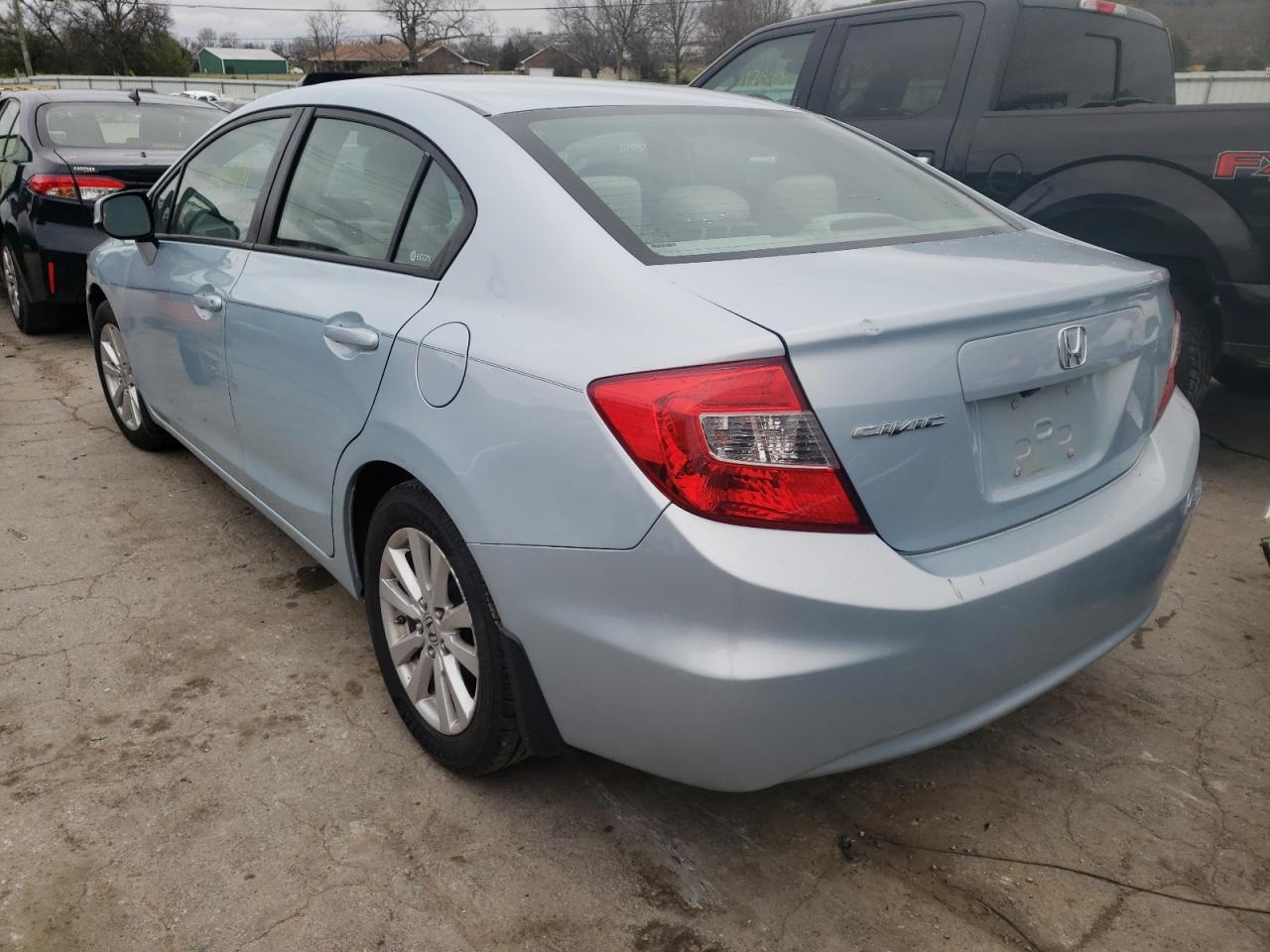 Photo 3 from auction – 2012 HONDA CIVIC EX with VIN 19XFB2F80CE055377