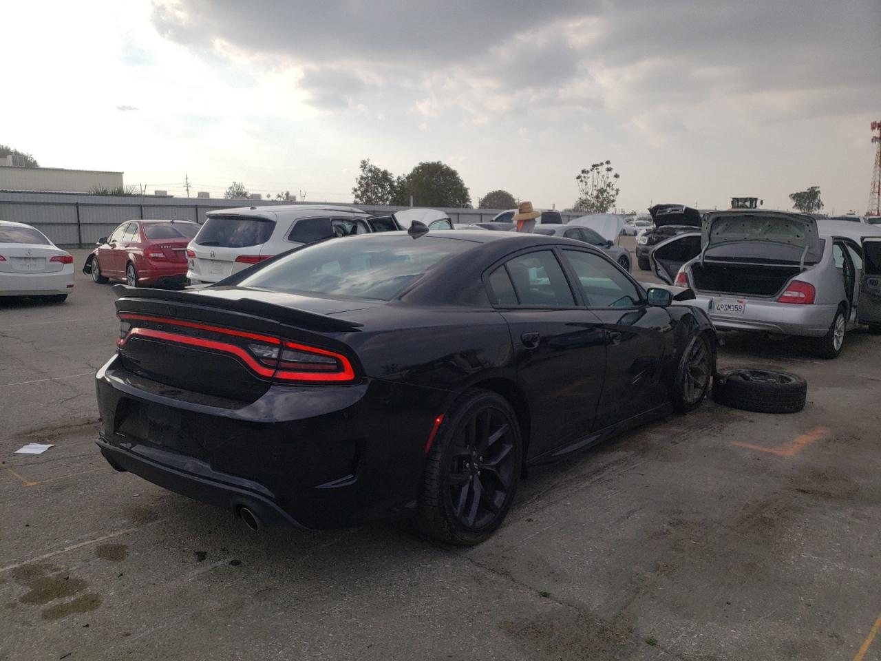 Photo 4 from auction – 2020 DODGE CHARGER R/ with VIN 2C3CDXCT2LH245113