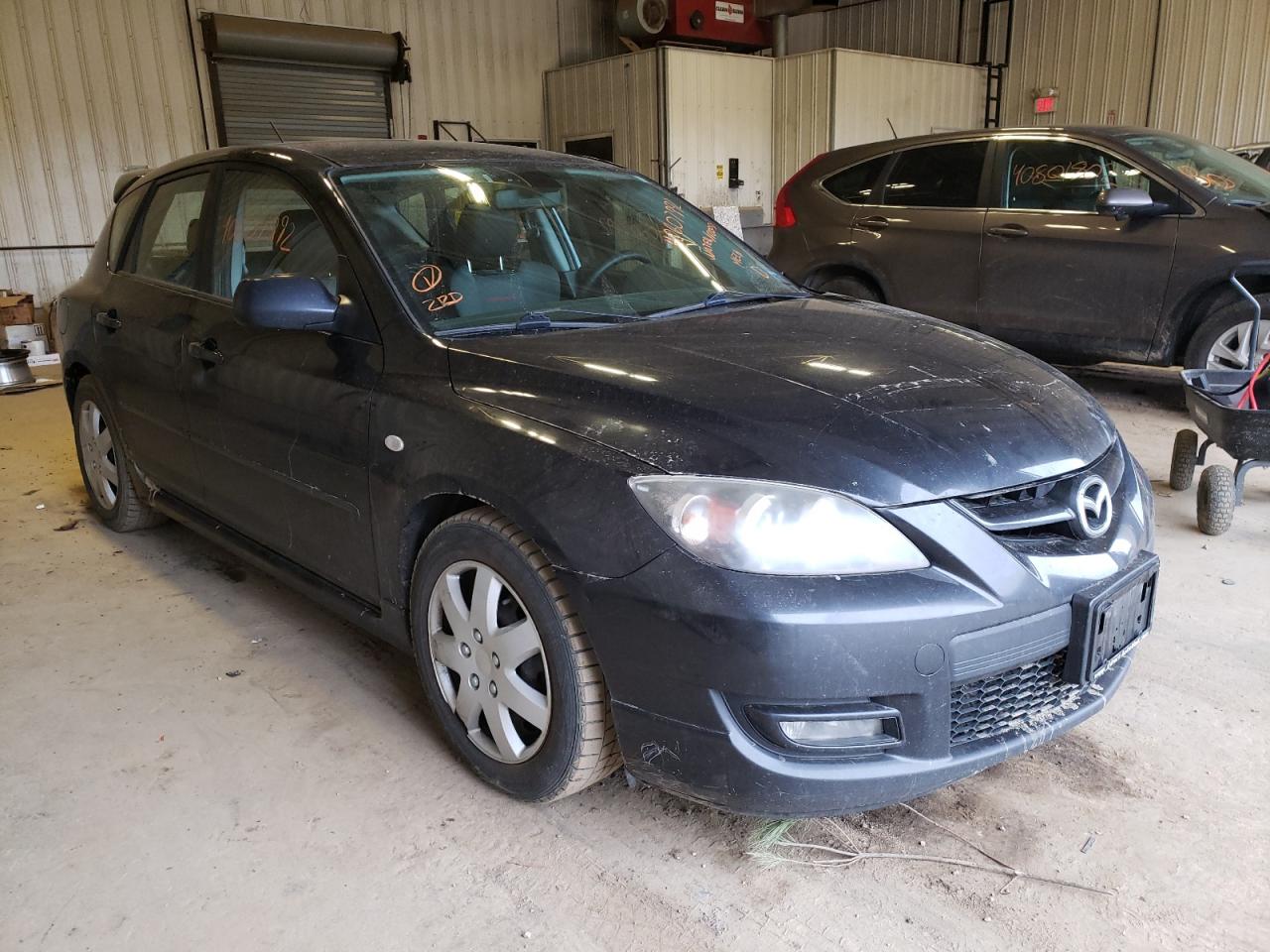 MAZDA SPEED 3 2008 with VIN JM1BK34M681851856 - Photo from auction