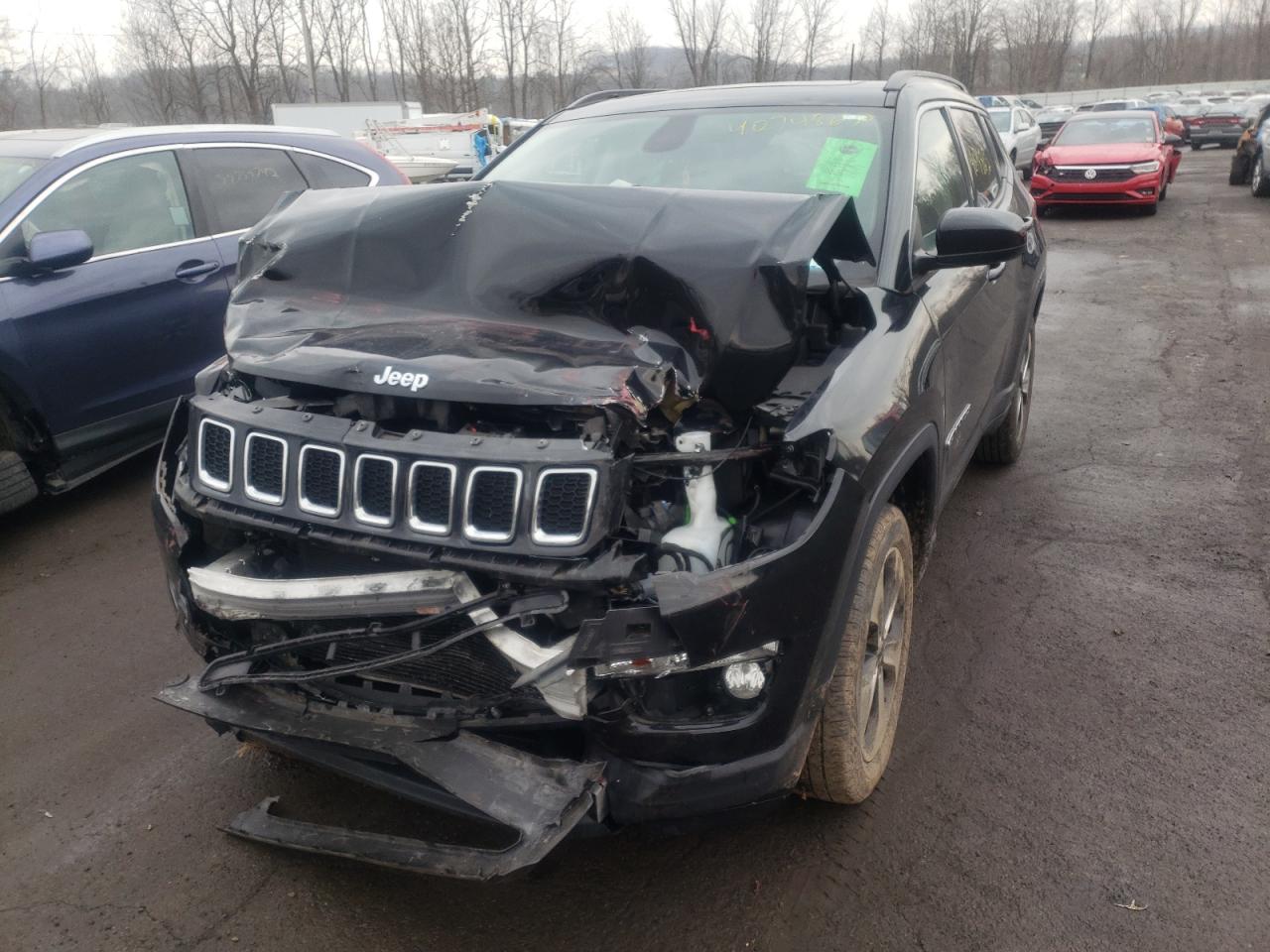 Photo 2 from auction – 2017 JEEP COMPASS LA with VIN 3C4NJDBB9HT657497