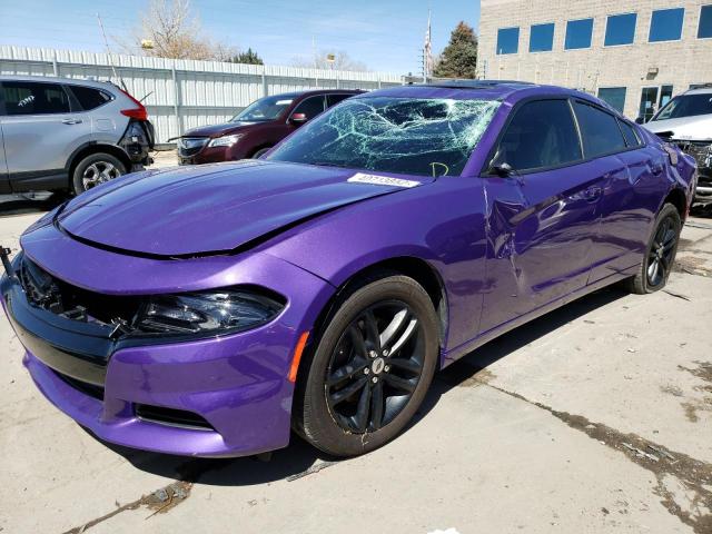 Photo 2 from auction – 2019 DODGE CHARGER SX with VIN 2C3CDXJG9KH653984