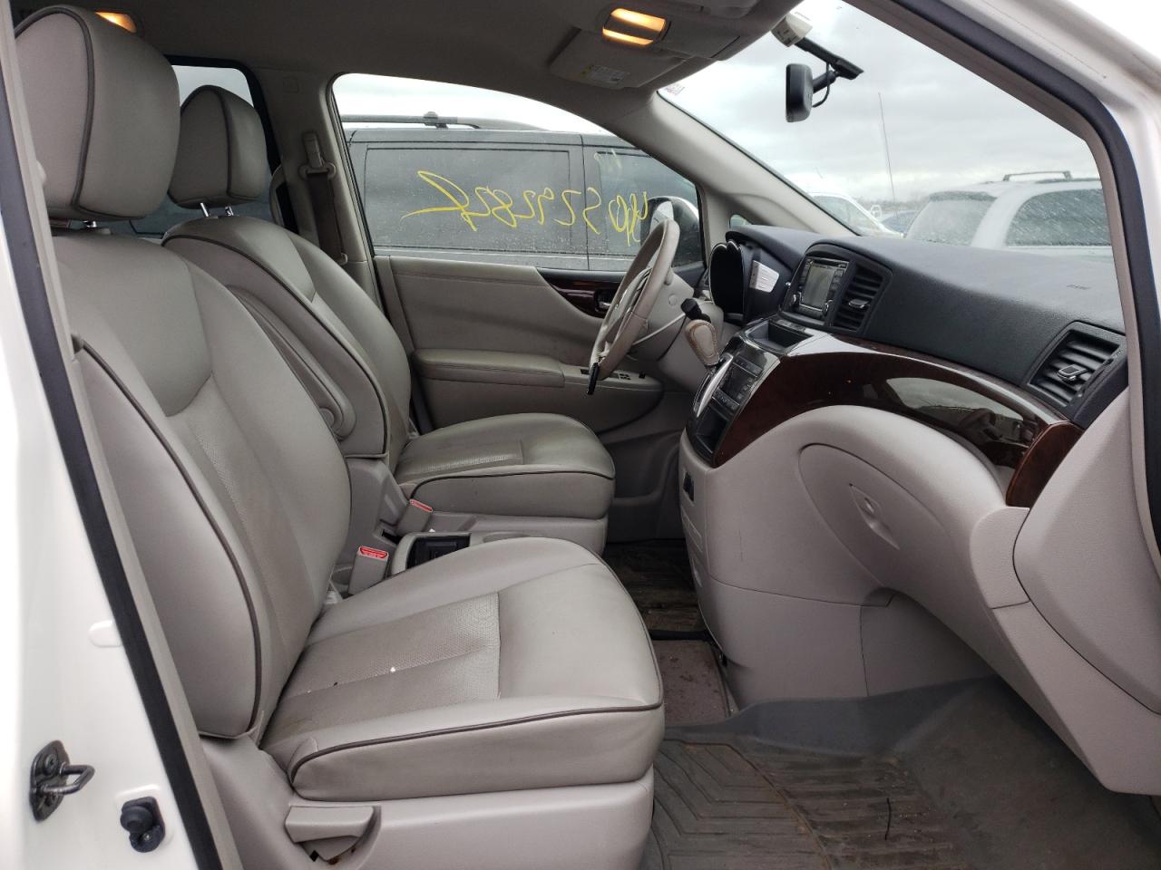 Photo 5 from auction – 2015 NISSAN QUEST S with VIN JN8AE2KP0F9127660