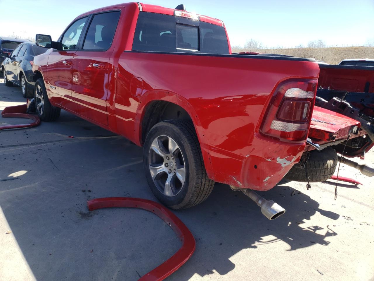 Photo 3 from auction – 2019 RAM 1500 LARAM with VIN 1C6SRFRT8KN600602