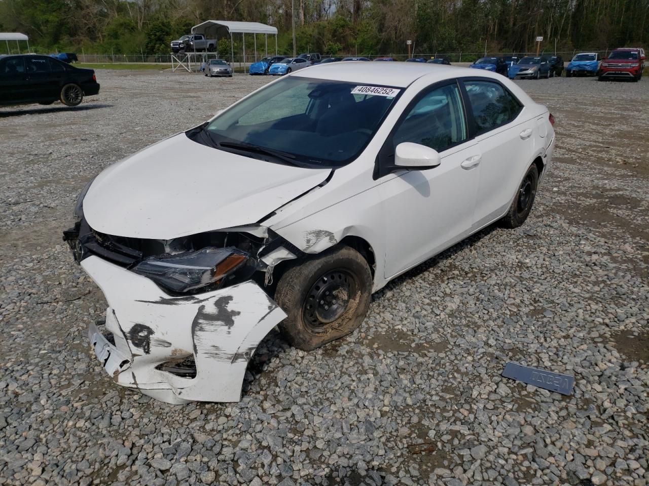 Photo 2 from auction – 2018 TOYOTA COROLLA L with VIN 5YFBURHE2JP851922