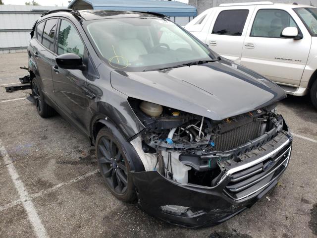 FORD ESCAPE SEL 2018 with VIN 1FMCU0HD9JUD05396 - Photo from auction