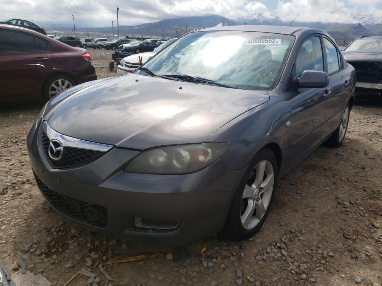 Photo 2 from auction – 2008 MAZDA 3 I with VIN JM1BK12G181144780
