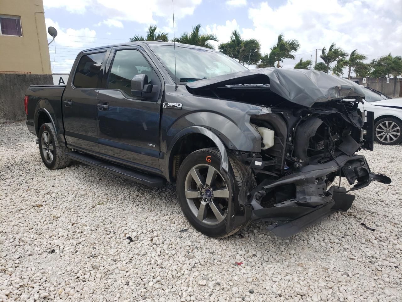 FORD F150 SUPER 2015 with VIN 1FTEW1CG1FFC70895 - Photo from auction