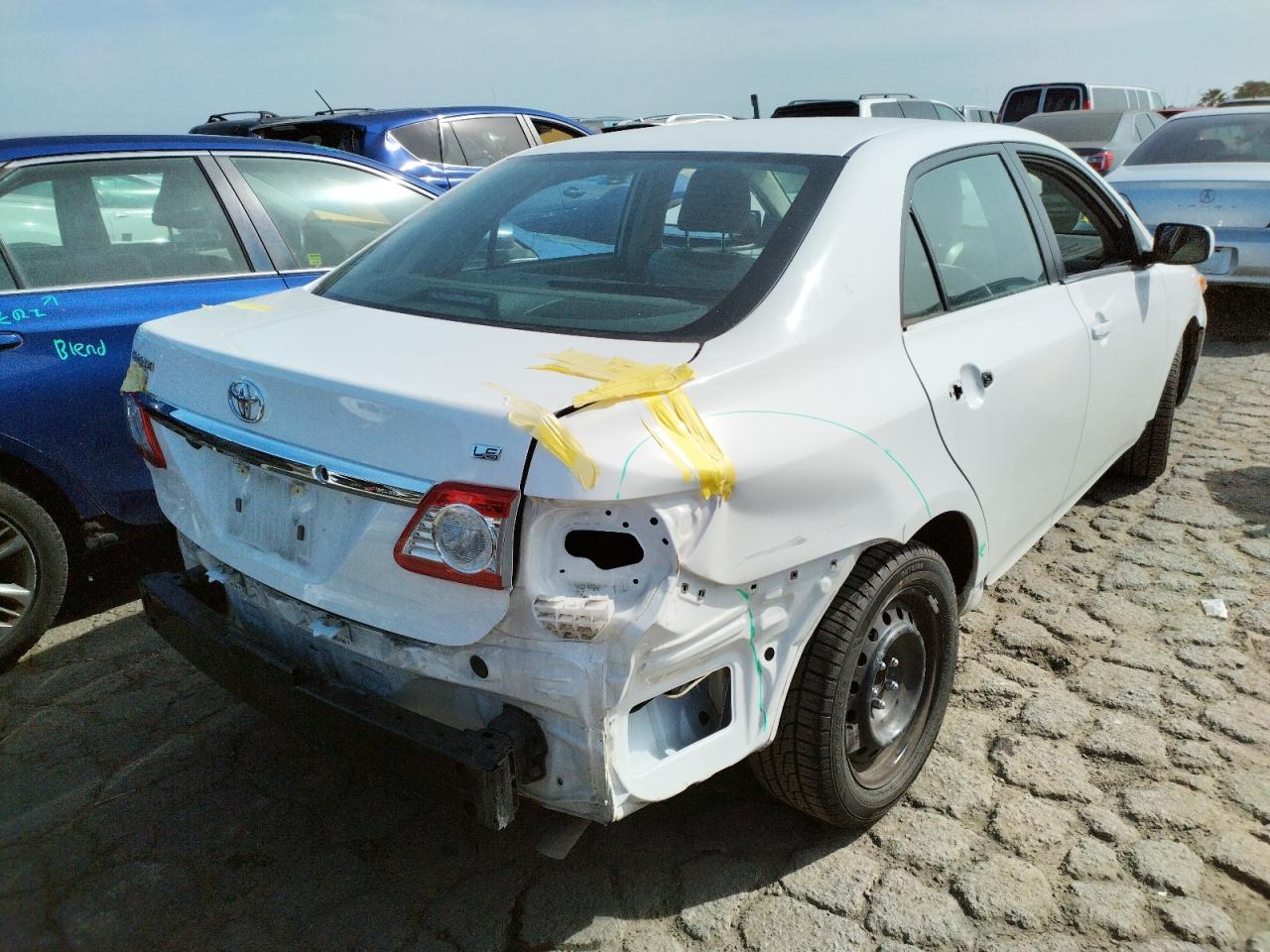 Photo 4 from auction – 2013 TOYOTA COROLLA BA with VIN 5YFBU4EE0DP150453