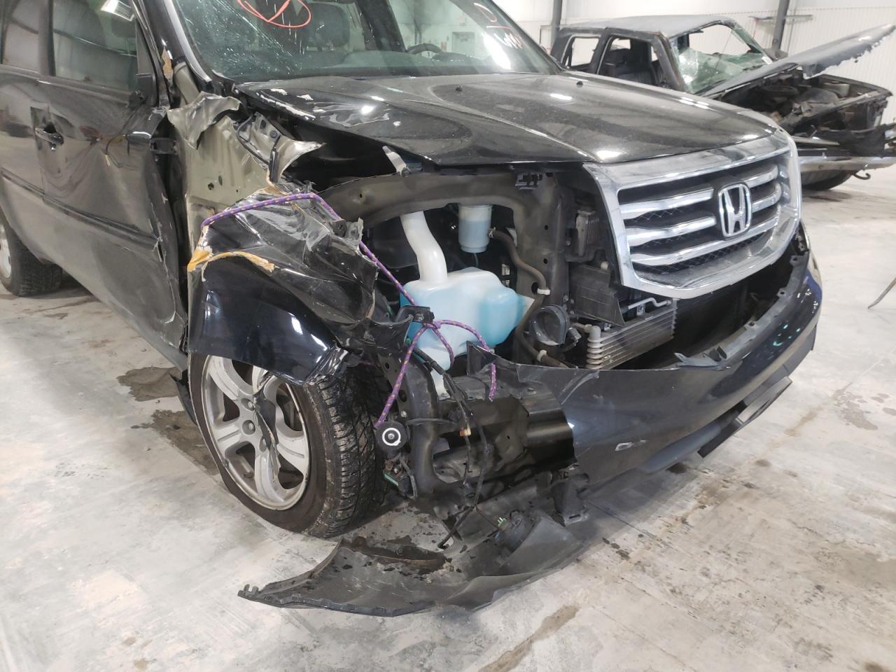 Photo 9 from auction – 2012 HONDA PILOT EXL with VIN 5FNYF4H63CB086007