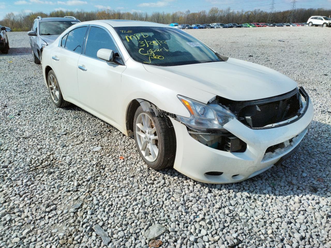 NISSAN MAXIMA S 2014 with VIN 1N4AA5AP9EC444547 - Photo from auction