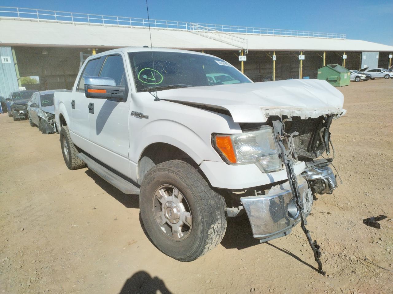 FORD F150 SUPER 2012 with VIN 1FTEW1CM0CFA44560 - Photo from auction