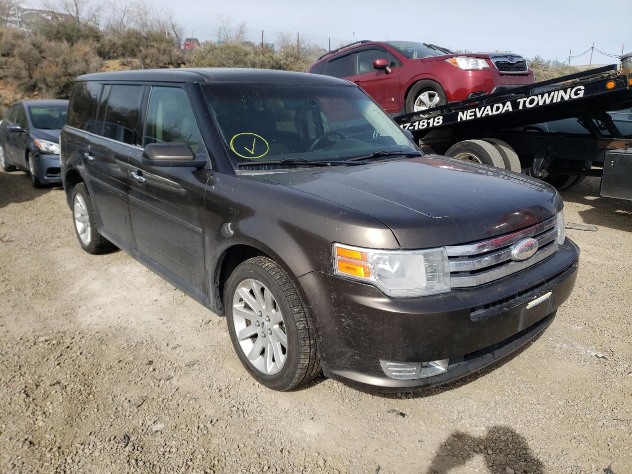 FORD FLEX SEL 2011 with VIN 2FMHK6CC4BBD31019 - Photo from auction