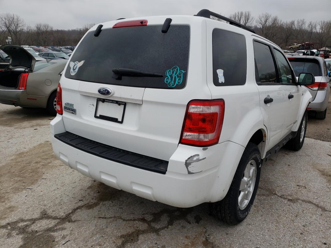 Photo 4 from auction – 2008 FORD ESCAPE XLT with VIN 1FMCU03178KC00701