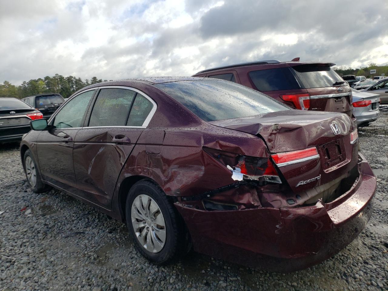Photo 3 from auction – 2011 HONDA ACCORD LX with VIN 1HGCP2F31BA008757