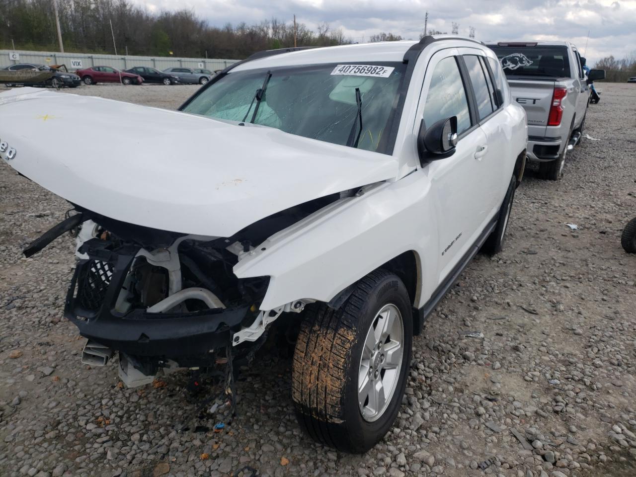 Photo 2 from auction – 2014 JEEP COMPASS SP with VIN 1C4NJCBA3ED728289