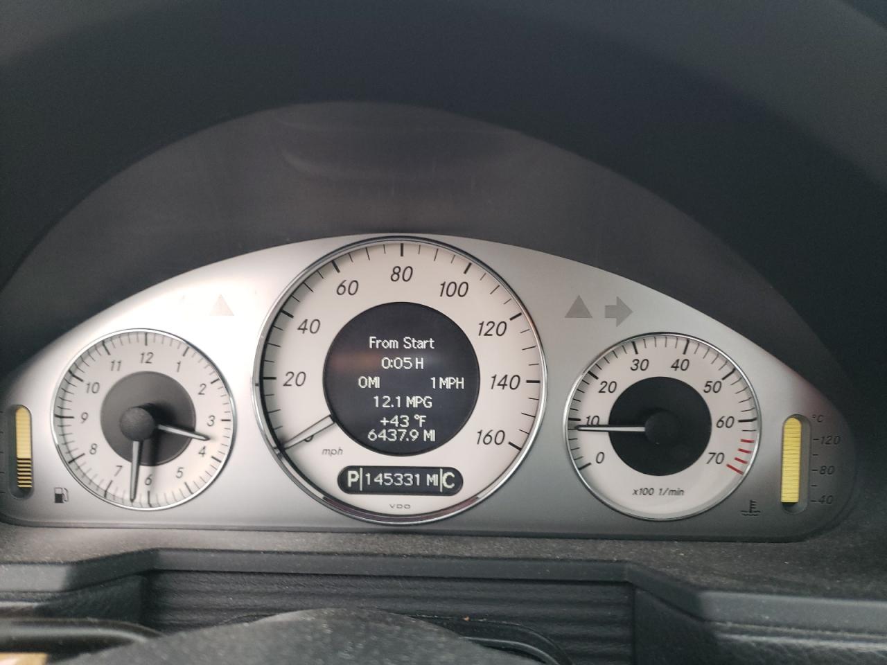 Photo 8 from auction – 2008 MERCEDES-BENZ E 550 with VIN WDBUF72X98B266201
