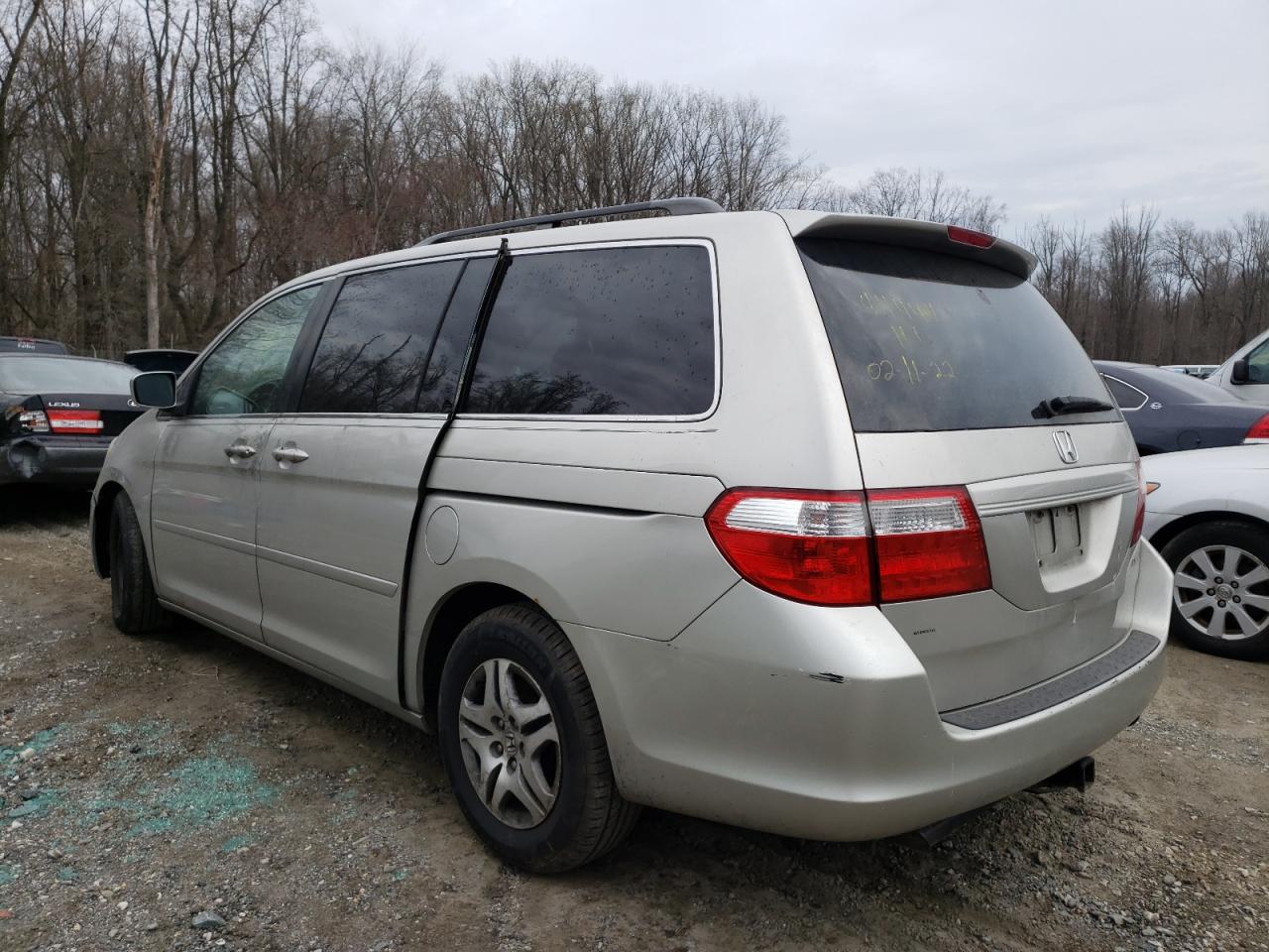 Photo 3 from auction – 2005 HONDA ODYSSEY EX with VIN 5FNRL38785B009717