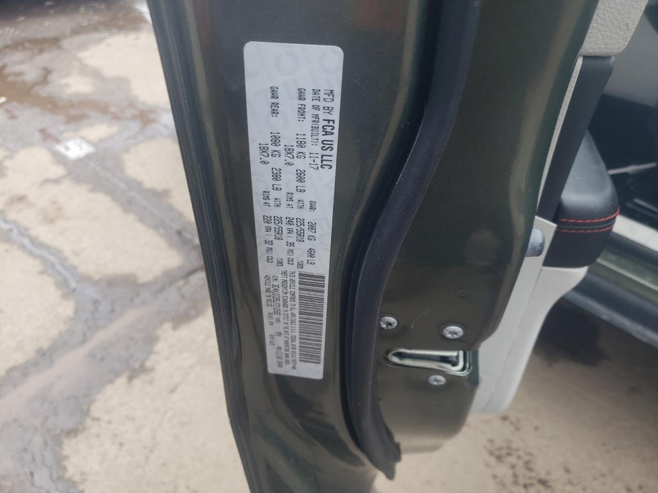 Foto 10 de la subasta – 2018 JEEP COMPASS LI con VIN 3C4NJDCB5JT212582