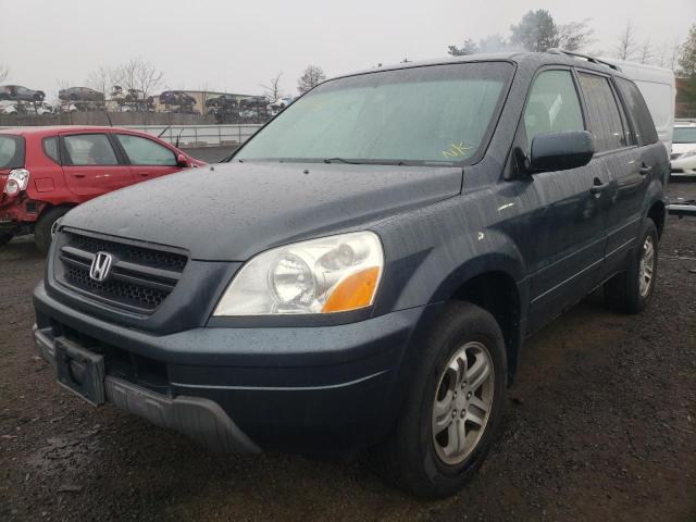 Photo 2 from auction – 2004 HONDA PILOT EXL with VIN 2HKYF18564H601235