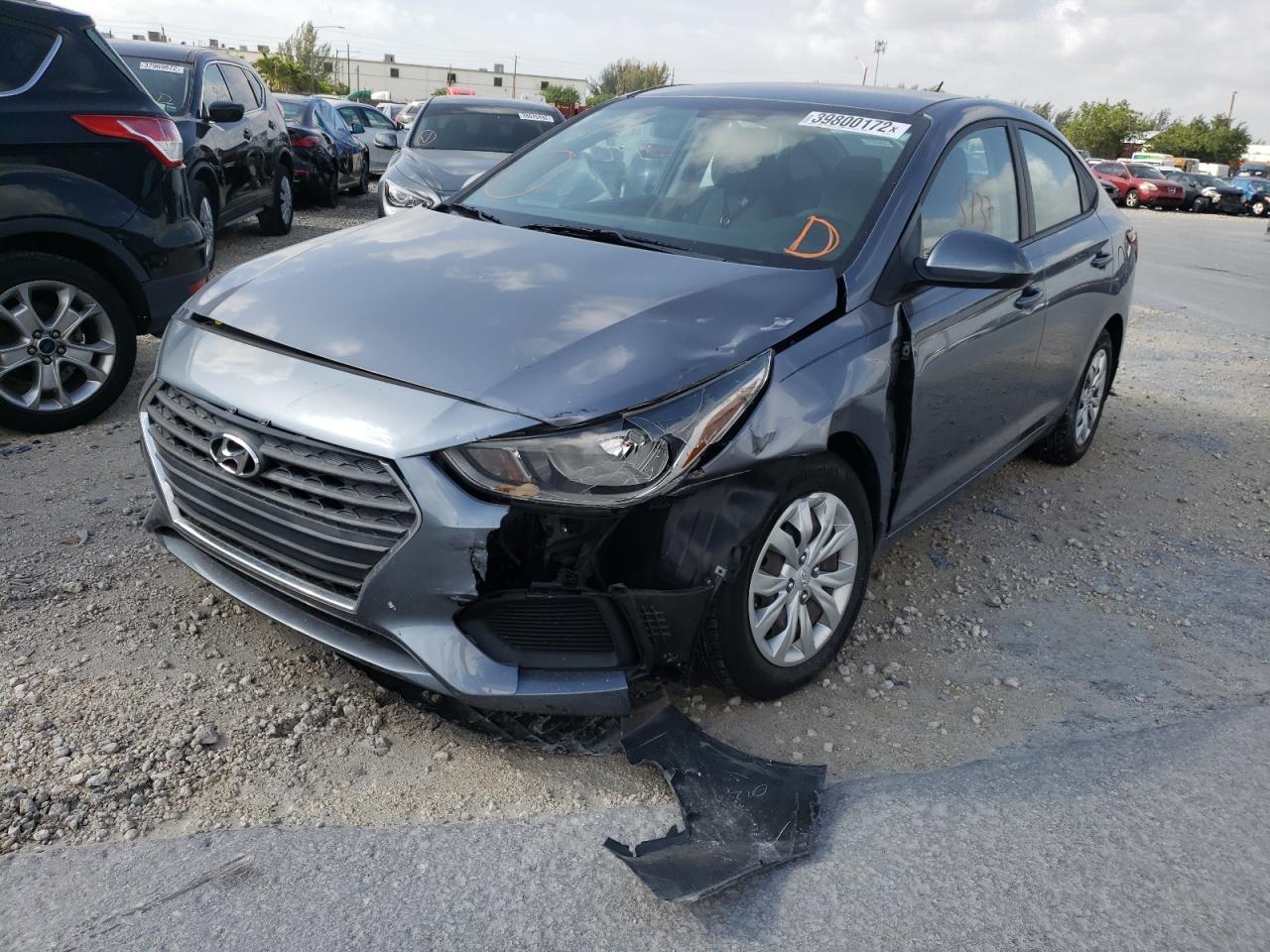 Photo 2 from auction – 2018 HYUNDAI ACCENT SE with VIN 3KPC24A32JE034814