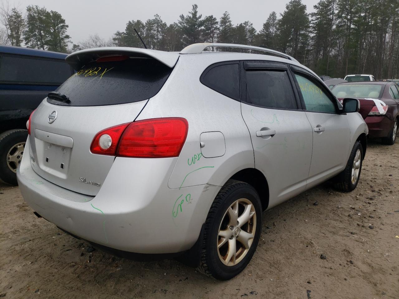 Photo 4 from auction – 2008 NISSAN ROGUE S with VIN JN8AS58V08W141014