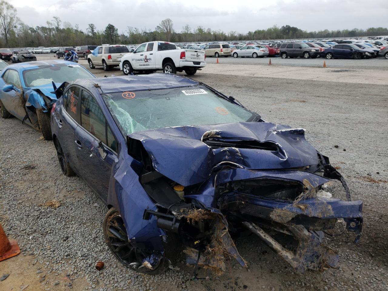 Photo 9 from auction – 2019 SUBARU WRX STI with VIN JF1VA2S68K9826227
