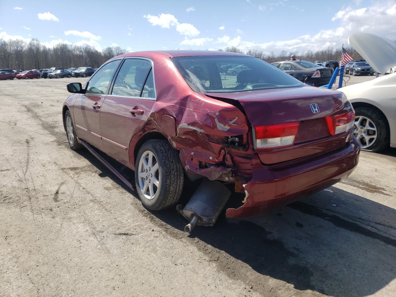 Photo 3 from auction – 2003 HONDA ACCORD EX with VIN 1HGCM66503A018778