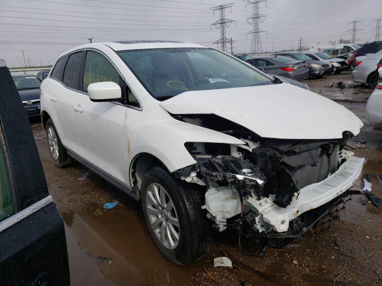 MAZDA CX-7 2011 with VIN JM3ER2C52B0389569 - Photo from auction