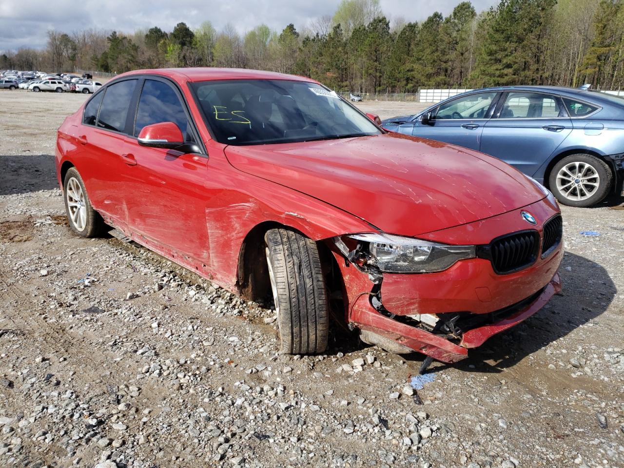 BMW 320 I 2016 with VIN WBA8E1G50GNT34647 - Photo from auction