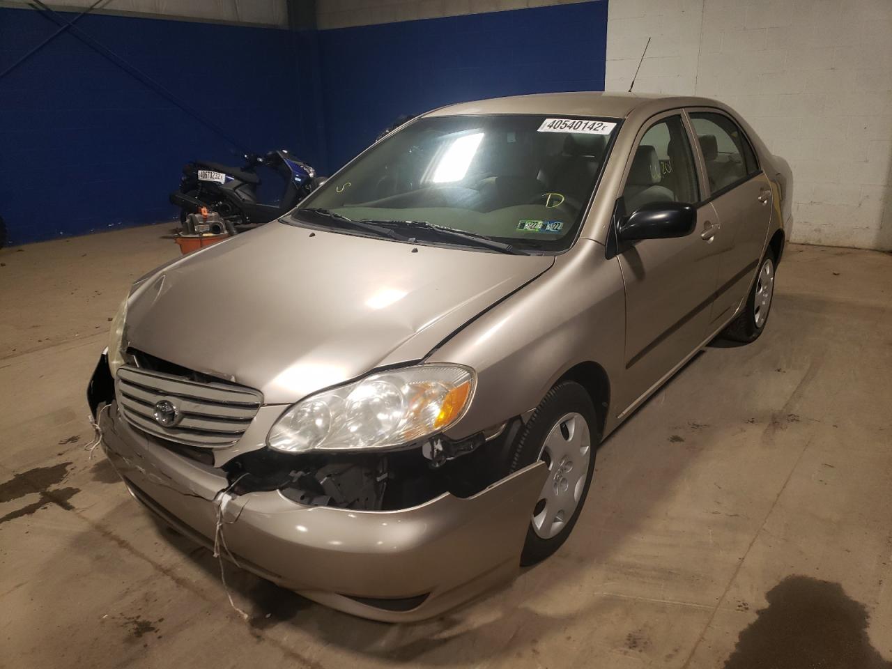 Photo 2 from auction – 2004 TOYOTA COROLLA CE with VIN 2T1BR32E84C254334
