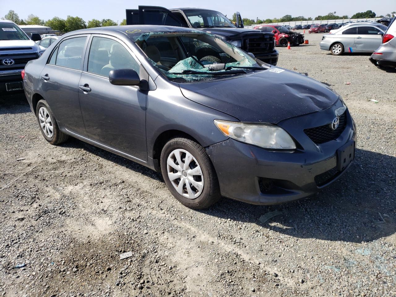 TOYOTA COROLLA 2010 with VIN 1NXBU4EE3AZ213152 - Photo from auction