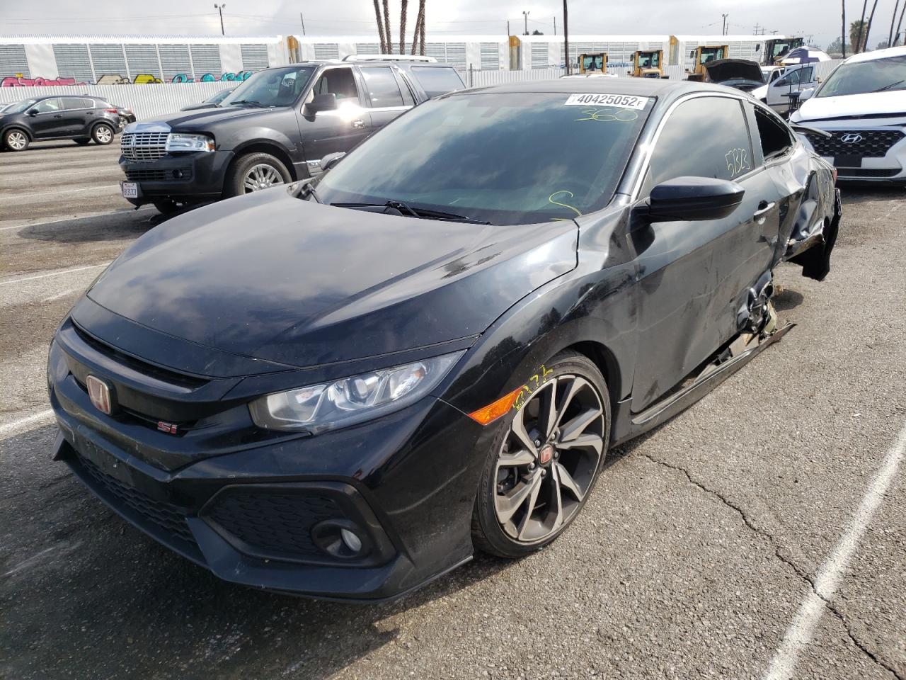 Photo 2 from auction – 2018 HONDA CIVIC SI with VIN 2HGFC3A52JH757798