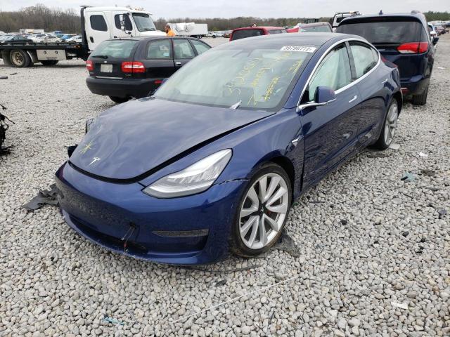 Photo 2 from auction – 2019 TESLA MODEL 3 with VIN 5YJ3E1EBXKF392004