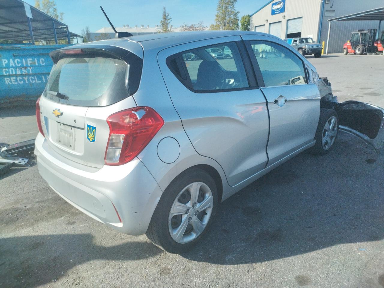 Photo 4 from auction – 2019 CHEVROLET SPARK LS with VIN KL8CB6SA2KC753233