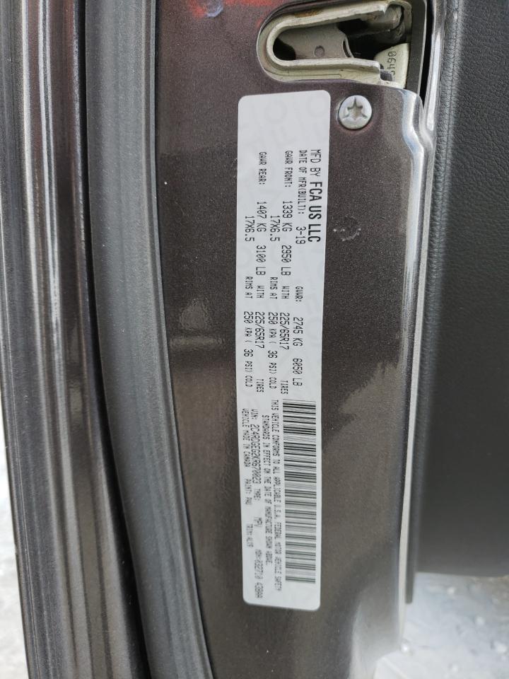 Photo 10 from auction – 2019 DODGE GRAND CARA with VIN 2C4RDGEG2KR670023