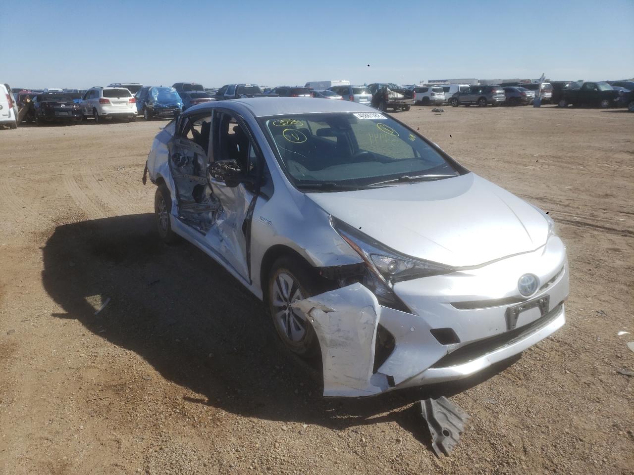 TOYOTA PRIUS 2018 with VIN JTDKBRFU8J3602730 - Photo from auction