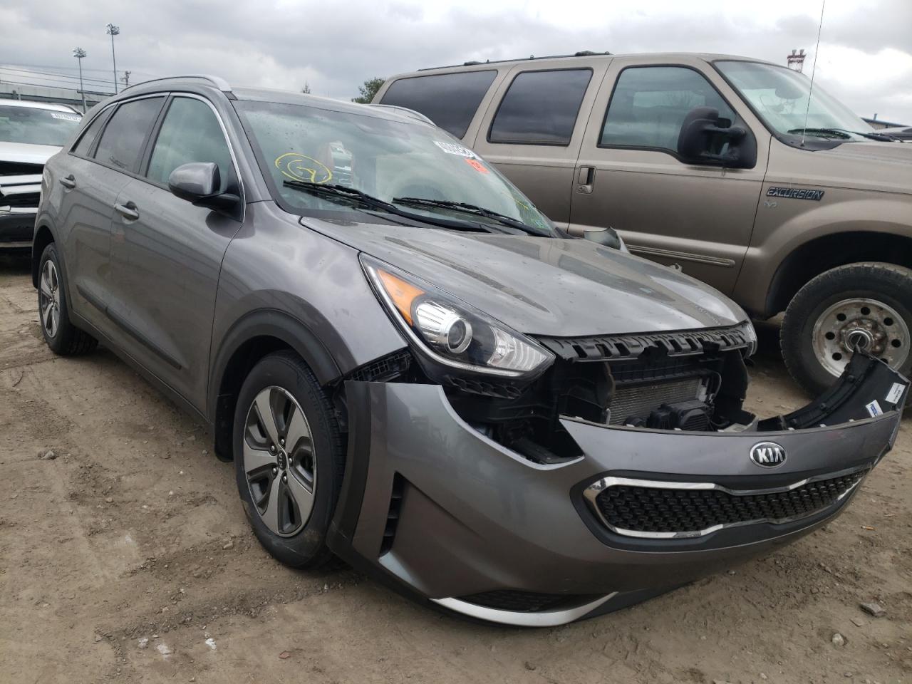 KIA NIRO FE 2018 with VIN KNDCB3LC8J5117456 - Photo from auction