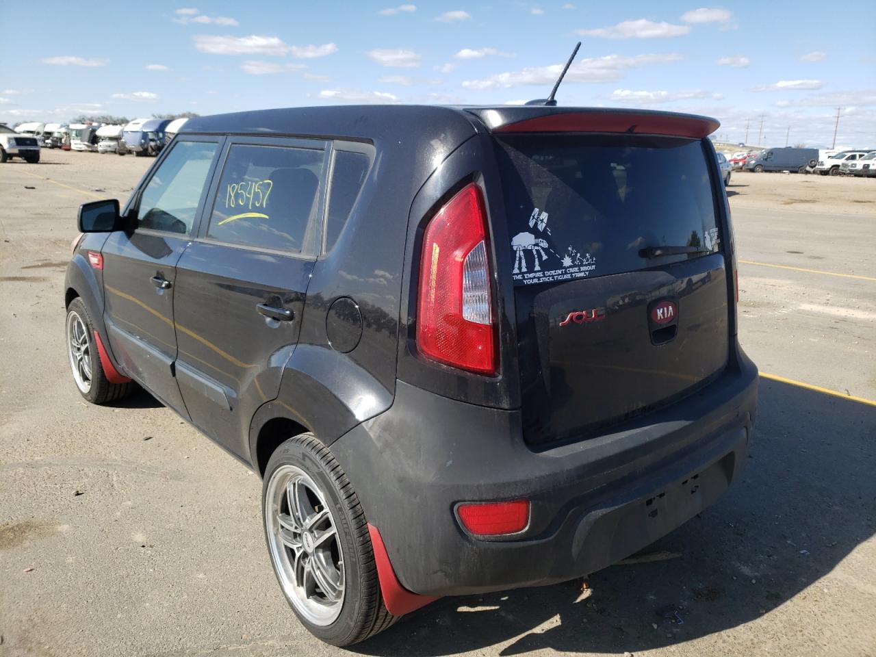 Photo 3 from auction – 2013 KIA SOUL with VIN KNDJT2A50D7752232