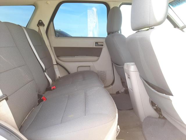Photo 6 from auction – 2010 FORD ESCAPE XLT with VIN 1FMCU0DG9AKA04249